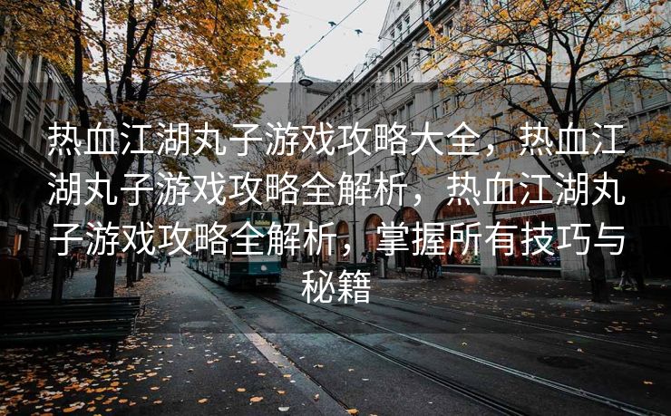 热血江湖丸子游戏攻略大全，热血江湖丸子游戏攻略全解析，热血江湖丸子游戏攻略全解析，掌握所有技巧与秘籍